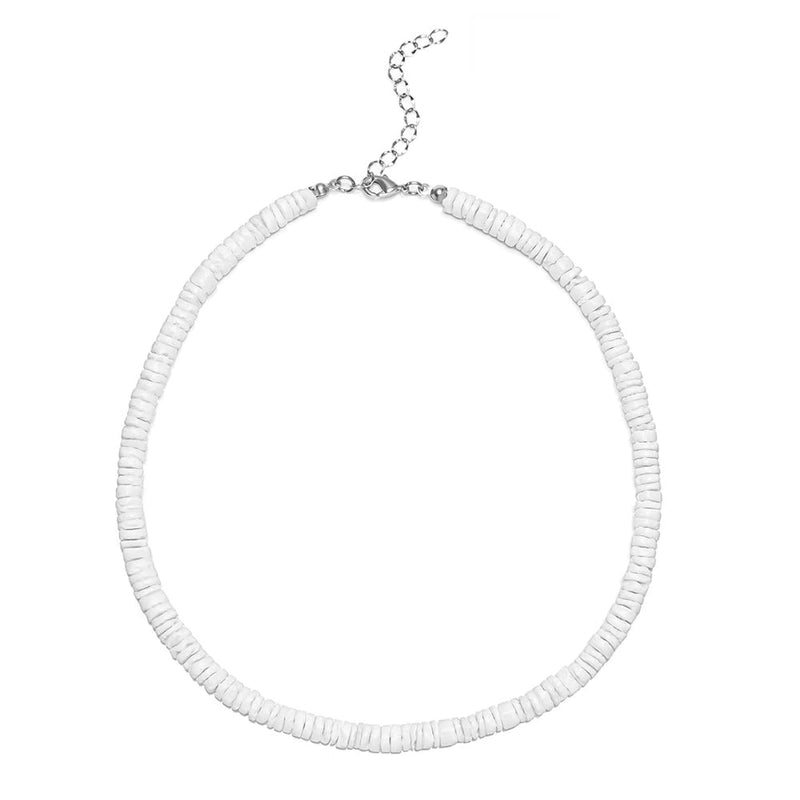 Smooth Puka Shell Necklace
