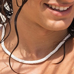 Smooth Puka Shell Necklace